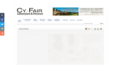 Desktop Screenshot of cy-fairlifestylesandhomes.com